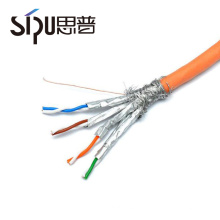 SIPU high quality jactket shield 0.5 bare copper stp network cat 7 cable